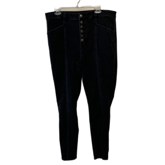 American Eagle Outfitters Denim - American Eagle Button Fly Black High Rise Jegging Jeans
